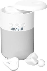 Akashi Bluetooth 5W έως 5 ώρες Λευκό Akashi Bluetooth 5W έως 5 ώρες Λευκό