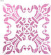 Stencil Διακόσμηση Τοίχου Marmorino Tools Stencil Art 98543