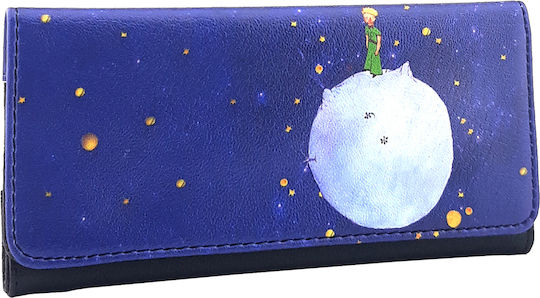 Pera Little Prince Καπνοθήκη από Μπλε Δερματίνη Χειροποίητη με Μαγνητικό Κούμπωμα 16x7.5εκ.