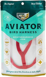 Aviator Red Flight Leash Parrot Xxxs Mini