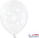 Set of 5 Balloons Latex White 30cm