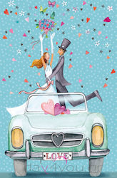 Greeting Card Marriage 12x18 24006