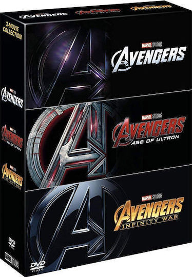 Οι Εκδικητες Avengers Η Τριλογια 3dvd Boxset Dvd