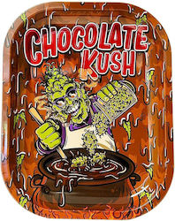 Best Buds Rolling Tray 14cm Καφέ