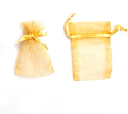 Organza Pouch Ribbon 7.5x5 Cm Set 10pcs Pouoxxx...