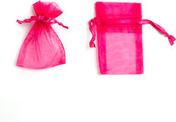 Organza Pouch With Strap 7.5x5 Cm Set Of 10 Pie...