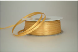 Kyriacou Satin Double Face Ribbon 3mmx100m Gold...