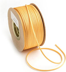 Satin Matt Flach Schnürsenkel 3mm 100m Kor00sxx...