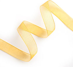 Organza Band Weich Dünn Kante 15mm 50m Orgxxxxx...