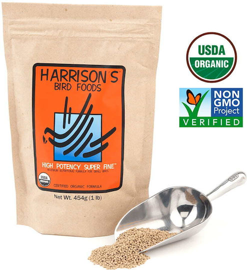 Harrison’s High Potency Super Fine Enhanced Pellets Small Birds 454g