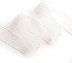Organza-Band Soft Dünn Kante 25mm 50m Orgxxxxx-...