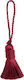 Medium Fabric Tassel Tasxxxxx-xxx600 Burgundy