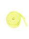 Shoelaces Pair 125cm Yellow Fluorescent Flat Thick