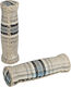 Monte Grappa 014 Pg 120mm Soft Checkered Bicycle Handlebar Grips