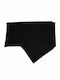 Very Thin Cotton Scarf Epirus Black Square