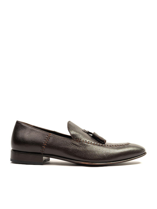 Leather Derby Shoes Brown 105
