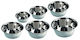 Donald Pet Care Metallisch Schalen Futter für Hund & Katze