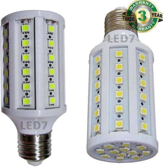 Led7 LED Bulb 10W for Socket E27 Warm White 1000lm