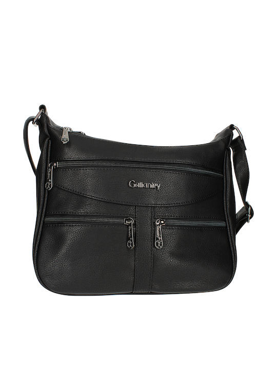 Gallantry Casual Shoulder Tote Bag Black