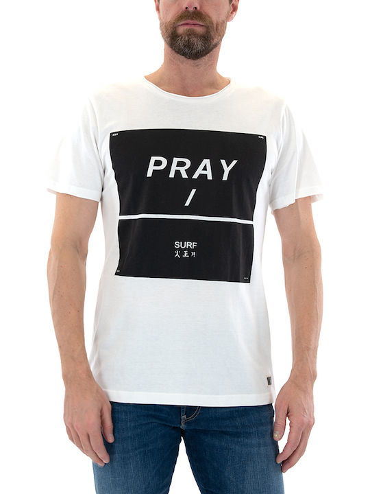 Baker's Dozen T-shirt Men Baker's Dozen Λευκο Bkr-52