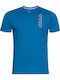 Μπλουζα Odlo Nikko Logo Print Indigo Bunting