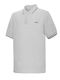 Slazenger Ανδρική Μπλούζα Πόλο Κοντό Μανίκι Γκρι Χρωμα 542025