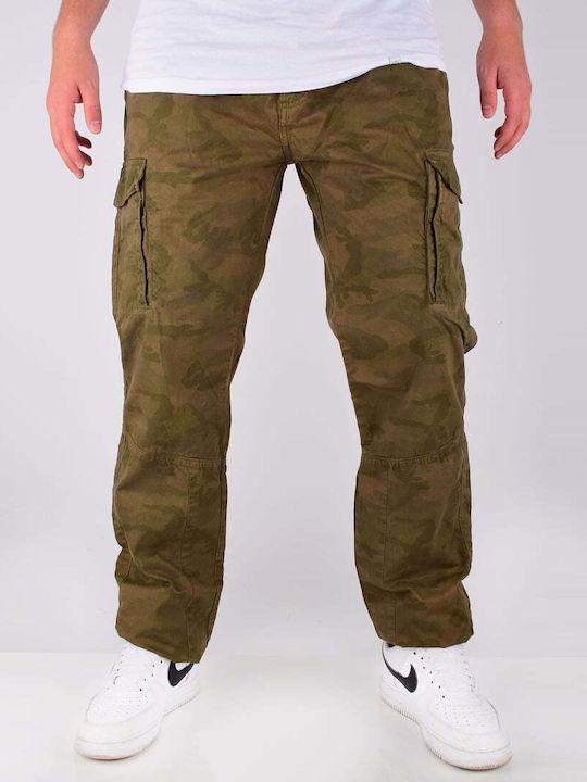 Dstrezzed Παντελονι Fancy Cargo Pants Camo Ft Dst501162117.saddle Brown