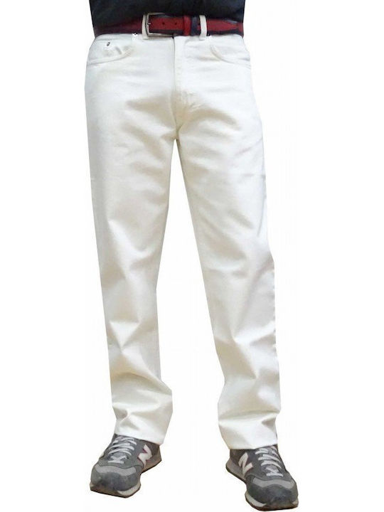 Faketti Trousers Fabric 100% Cotton Ecru Faketti Trousers Fabric 100% Cotton Ecru