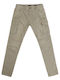 Gianni Lupo Cargo Trousers Ontario-s21-ss21 Ecru Ontario-s21-ss21