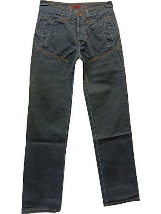 Luciano Faketti Cotton 100% Trousers Messeg Elephant