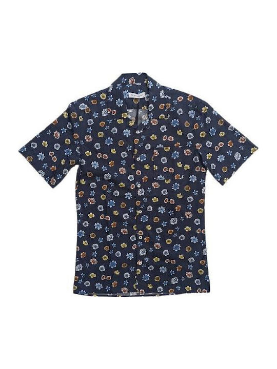 Stefan Hemd 9525 Ss/21 Blau Blau