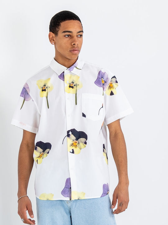 Cămașă Obey Redux Woven 181210346 Alb Multicolor