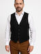 Luciano Faketti Weste Luciano Faketti Suet In Fashion Schwarz