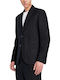 Single Breasted Blazer Men Armani Exchange Μπλε 8nzg15-znfnz-1583