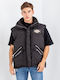 Mod Wave Movement Basic Puffer Gilet Jacket Vest 2221461-Black