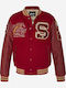 Schott Nyc Lcteddybd1 Leather Jacket Red