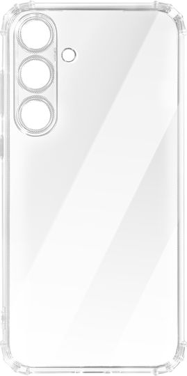 Akashi Case Samsung Galaxy S25 Silicone Shockproof Reinforced Corners Transparent