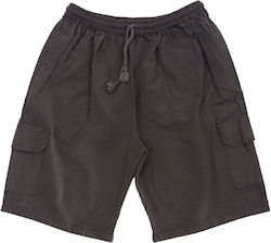 Men's Bermuda Shorts Lion Linen Anthracite Men's Bermuda Shorts Lion Linen Anthracite