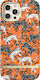Richmond & Finch Case Iphone 12 Pro Max Leopard Pattern Anti-scratch Coating Orange