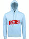 Unisex Hoodie Rebel Creamy Blue
