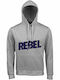 Unisex Hoodie Organic Rebel Grey Melange