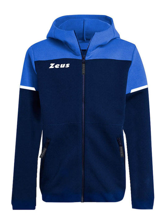 Zeus Felpa Tech Bikolor Men's Sweatshirt Blue Royal 339202