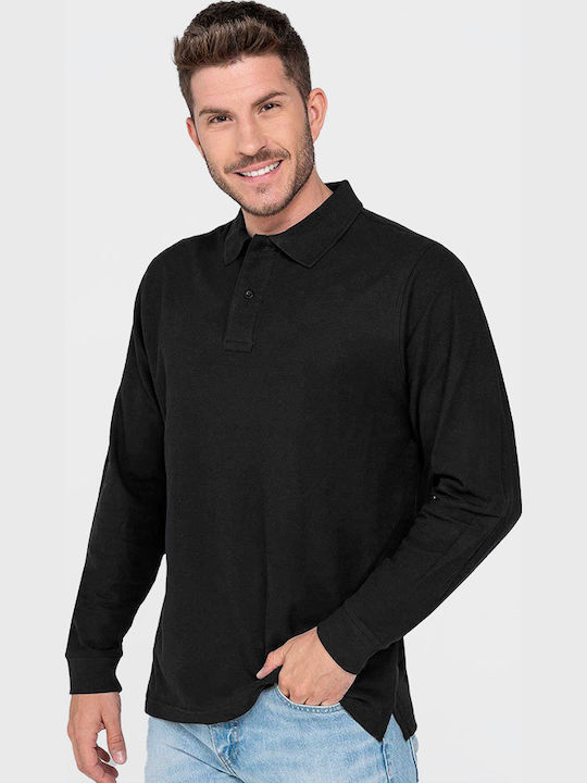 Männer Polo Jhk Regular Man 210ls Schwarz