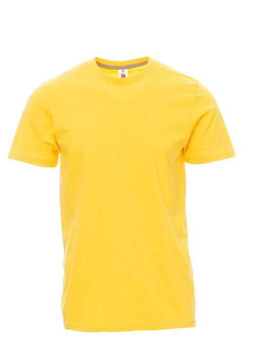 T-shirt Τεχνικό Payper Sunset Κίτρινο