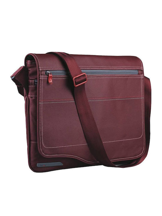 Be Z Le Reporter 13" Monitor Schultertasche Mit Verstärkten Taschen Burgundisch Be Z Le Reporter 13" Monitor Schultertasche Mit Verstärkten Taschen Burgundisch