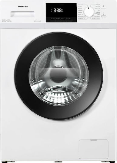United Washing Machine 10kg with Steam Technology 1400 Rounds UWM-10145BS