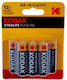 Kodak Kodak Xtralite Alkaline-Batterien AA 6+2 Geschenk