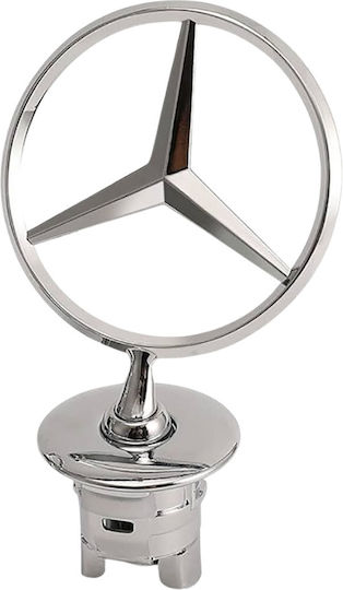 Σήμα Καπό Mercdes-benz Χωρίς Δάφνη 44mm 1 Τεμάχιο Zemb-mb-26