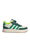 BREAKBASE Παιδικά Sneakers με Σκρατς Λευκά