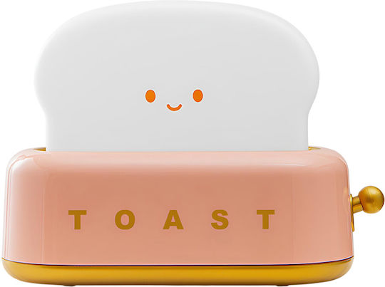 Techkidz Toasted Nightlight Children Morning Model White Pink